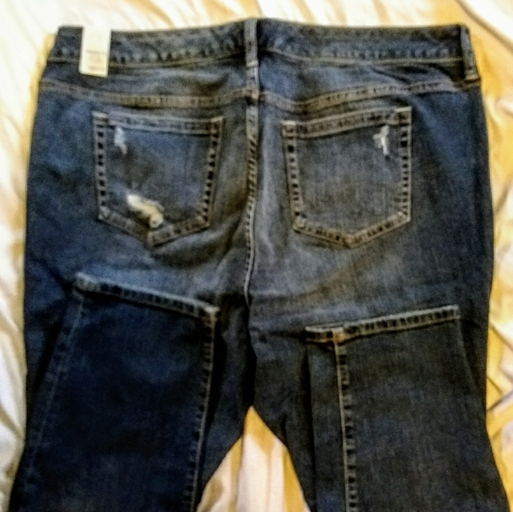 !NEW! NWT Torrid Distressed Skinny Jeans Size 18 - Picture 4 of 6
